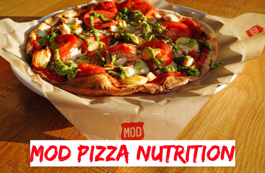 MOD Pizza Nutrition